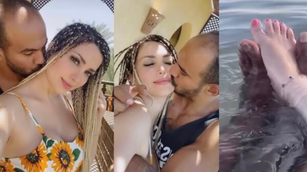 فضيحة نسرين طافش فيديو حبيبها يبوسها ويلحس بيها وبززها حلوين