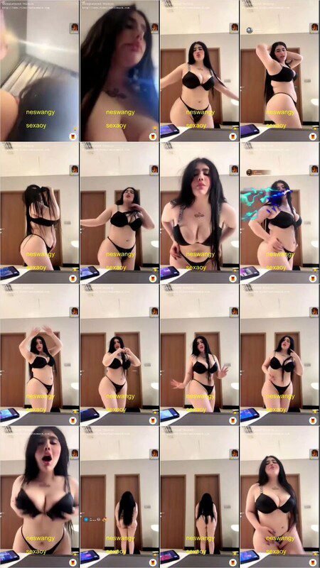 احدث سهرات شرموطه عالمية انجى خورى على سوبر لايف وشرمطه تعرض كسها